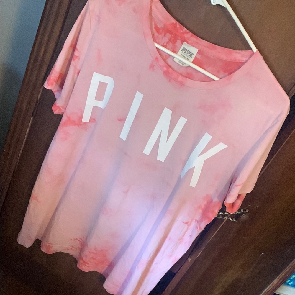 Victoria's Secret Pink Tie-Dye Tee